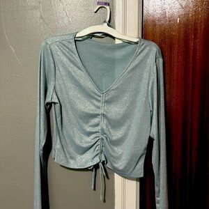 Wild fable holiday crop top